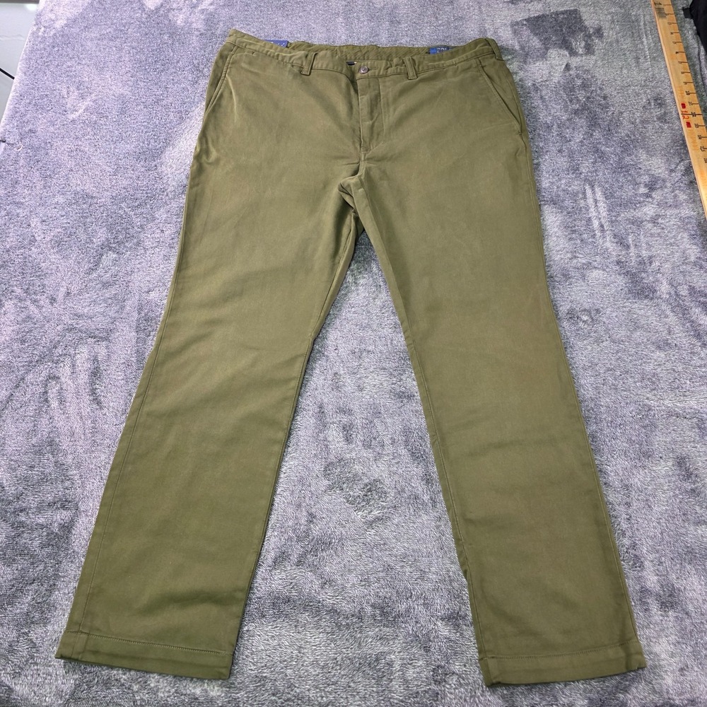 Polo Ralph Lauren Stretch Slim Fit Chino Pants Mens 38x32 (Army) Olive Green